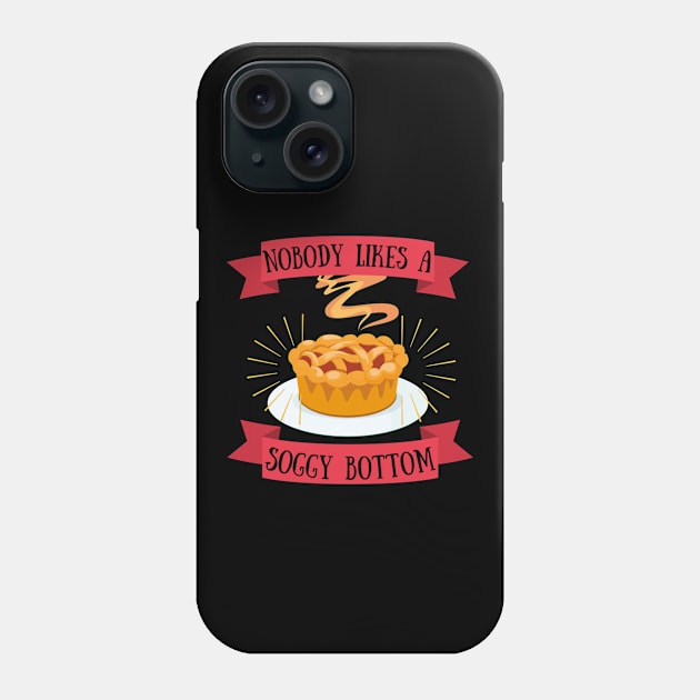 Nobody Likes A Soggy Bottom Phone Case by Eva Wolf