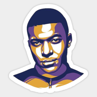 Mbappe Stickers Teepublic