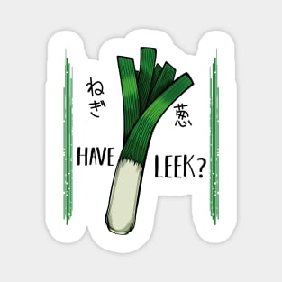 Leek Vegan Magnet