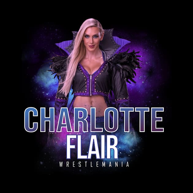 charlotte flair wrestle by KomenX