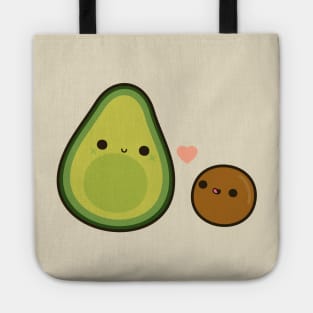 Cute avocado and stone Tote