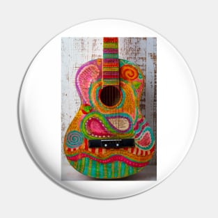 Poetry Guitar Pin