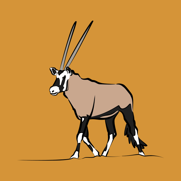 Oryx by fuzzytapir