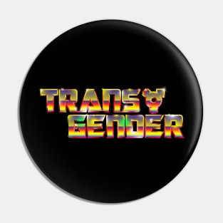 Transgnder parody logo Pin