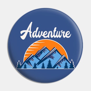 Mountain Adventure Pin