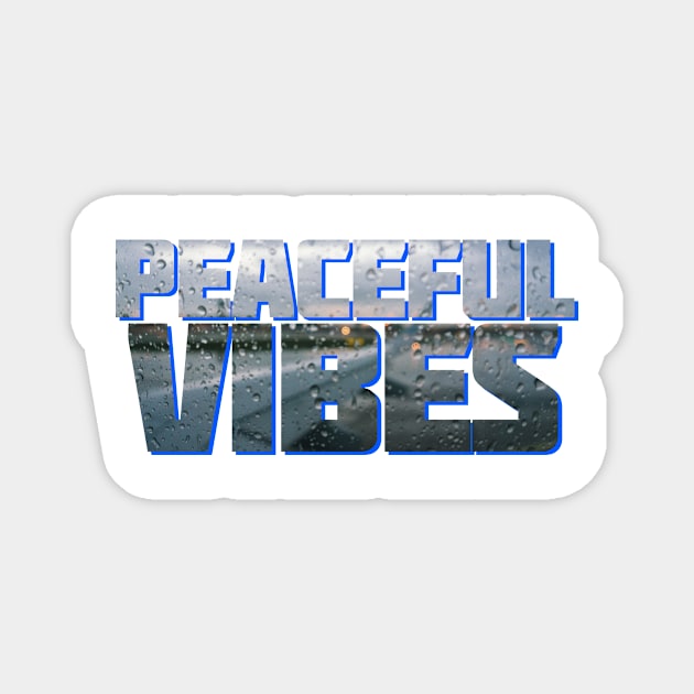 Peaceful Vibes Magnet by AyanoKouji