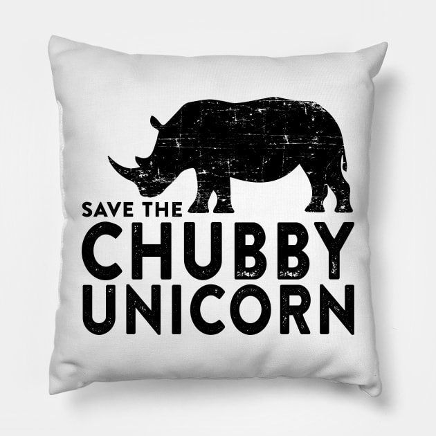 Save the Chubby Unicorn Pillow by cogwurx