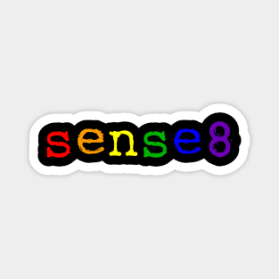 Rainbow Sense8 Logo Magnet