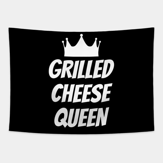 Grilled Cheese Queen Tapestry by LunaMay