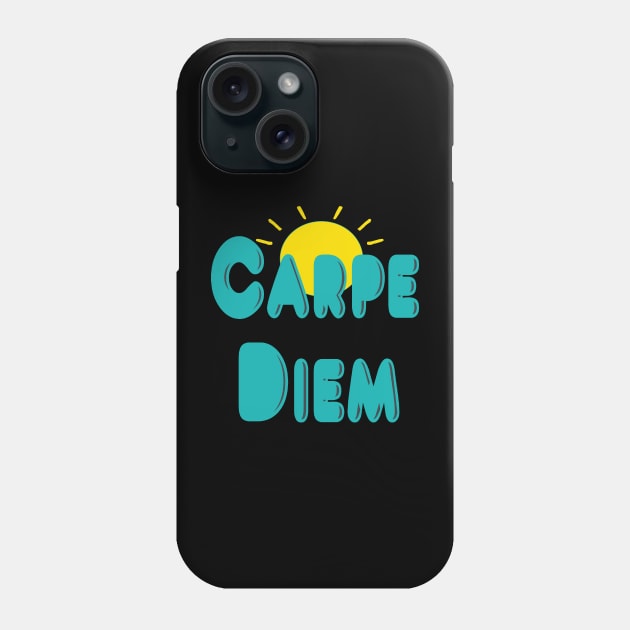 Carpe Diem Phone Case by Mark Ewbie