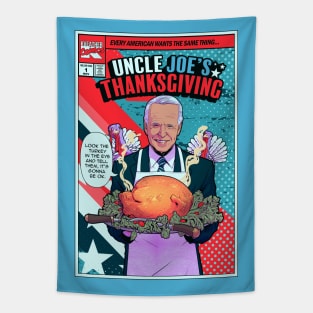 Joe Biden Thanksgiving Tapestry