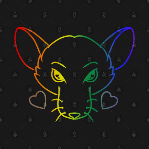 Rad Rat (Rainbow Version) by Rad Rat Studios