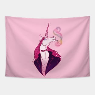 Punk Unicorn Tapestry