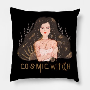 Cosmic Witch Pillow