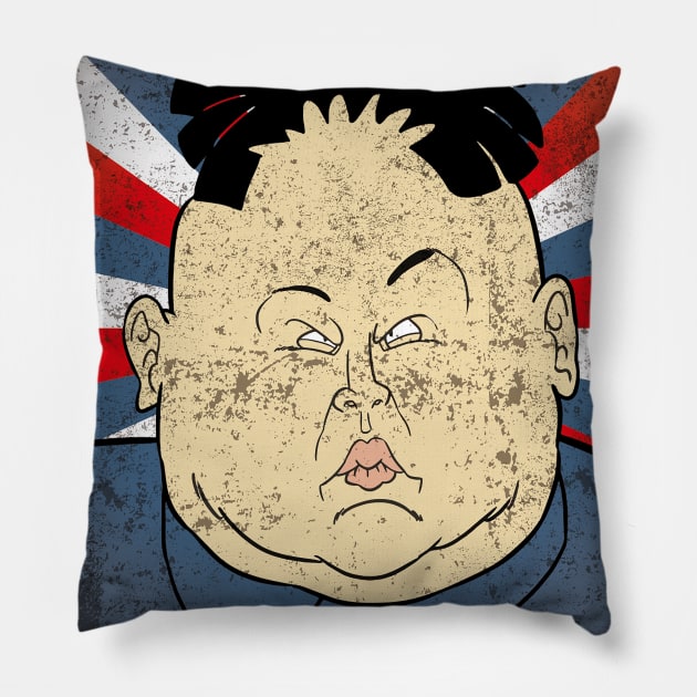 Kim Jong Un Nuke Em Rocket Pillow by TEEWEB