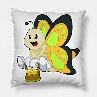 Butterfly with Honey Pillow