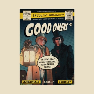 Good Omens Comic Book T-Shirt