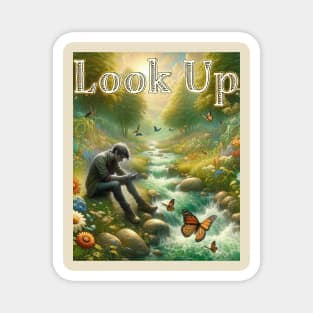 Look Up - Drop the screen and see beauty Magnet