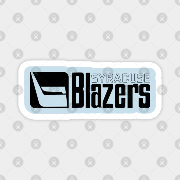 Vintage Syracuse Blazers Hockey 1973 Magnet by LocalZonly