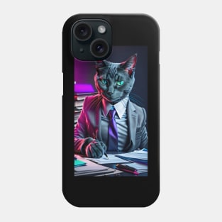 Business Cat 1 Phone Case