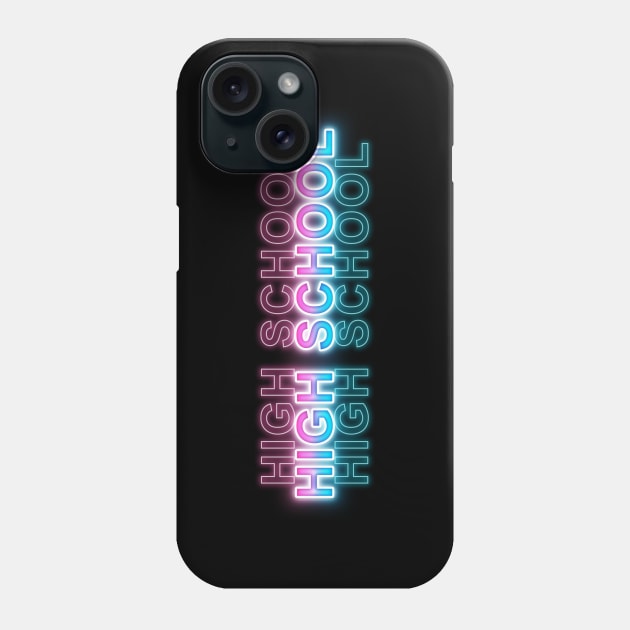 High School Phone Case by Sanzida Design