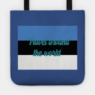 Travel Around the World - Estonia Tote