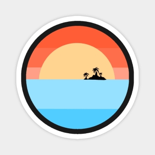 island vibes Magnet