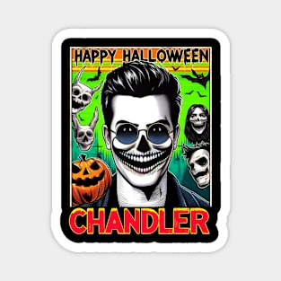 Chandler Halloween Magnet