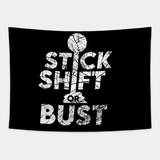 Stick Shift or Bust Tapestry