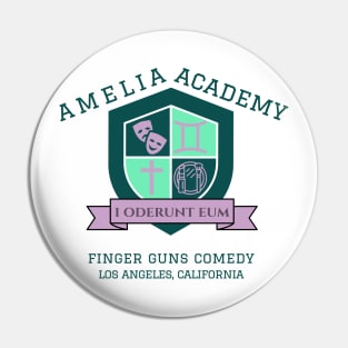 The Amelia Academy Tee Pin