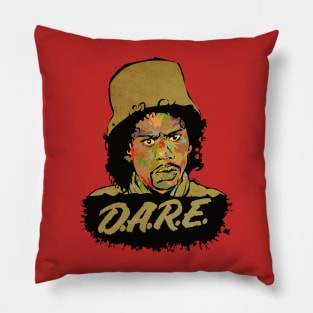 Vintage D.A.R.E Dave Chappelle Color Pillow