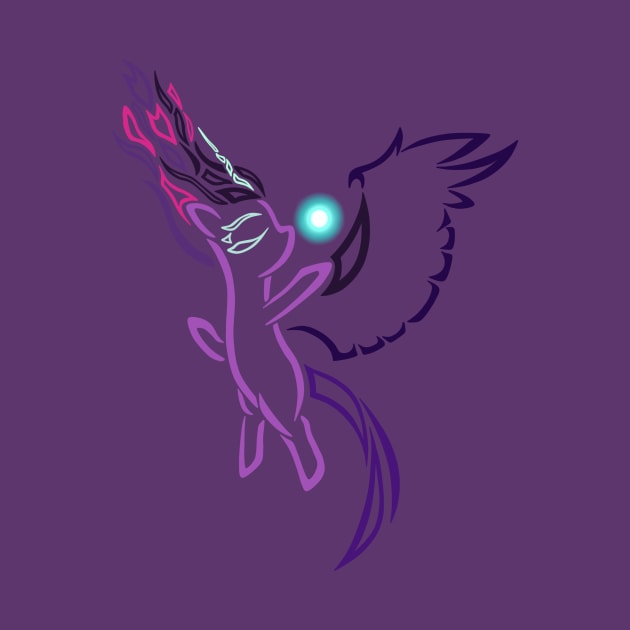 Tribal Pony - Midnight Sparkle by Alaina Williams