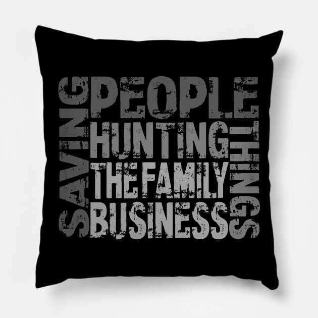 SUPERNATURAL Pillow by GreatSeries