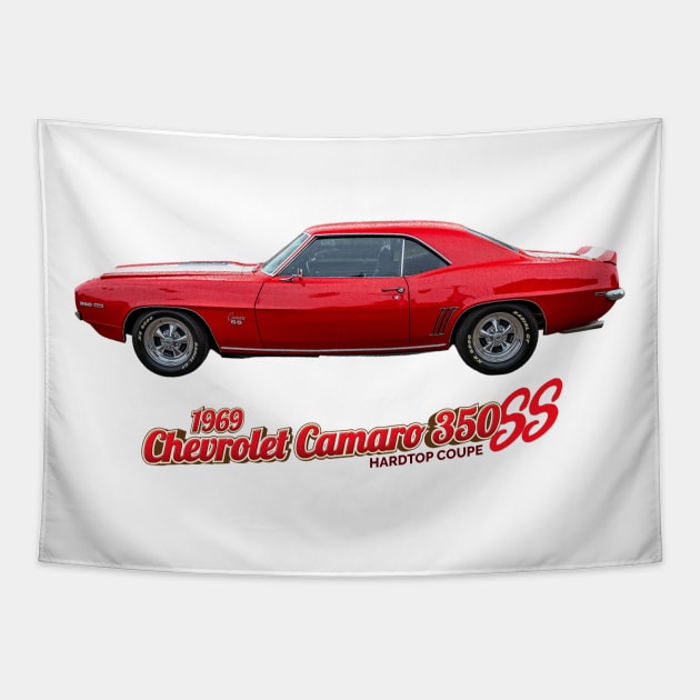 1969 Chevrolet Camaro 350 SS Hardtop Coupe Tapestry by Gestalt Imagery