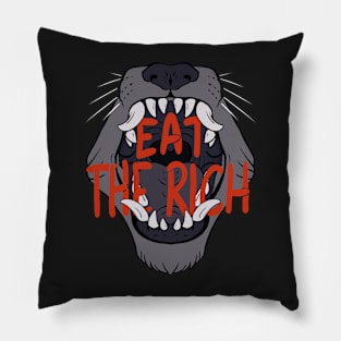 Eat The Rich Pillow