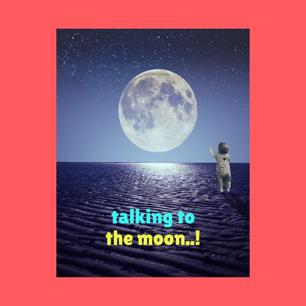 talking to the moon... by Pirikiti +