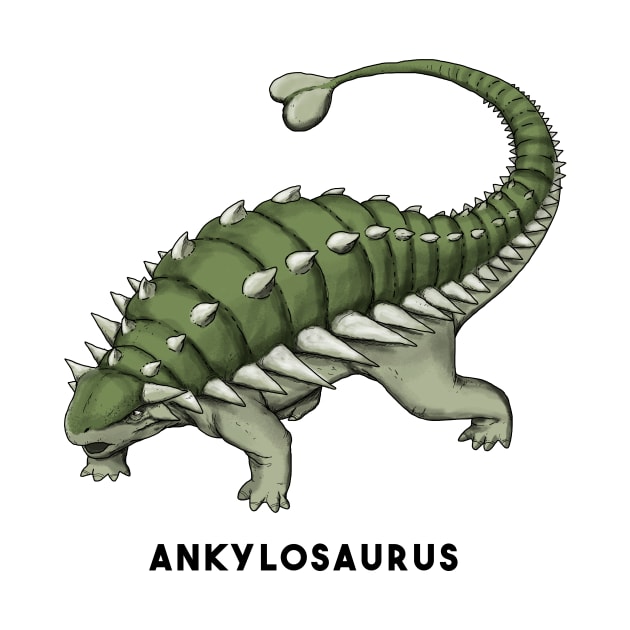 Ankylosaurus by lucamendieta