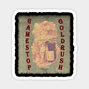 Gamestop Goldrush Magnet