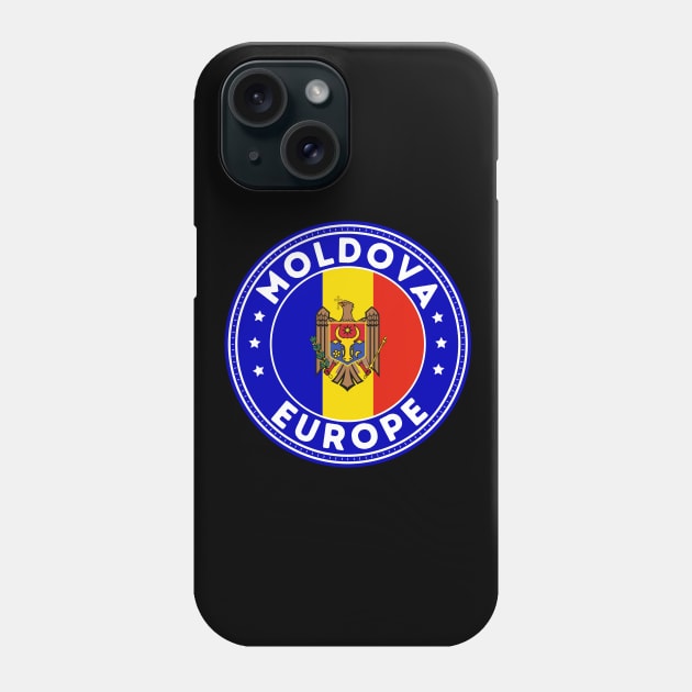 Moldova Europe Phone Case by footballomatic