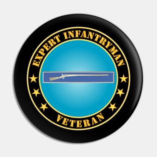 Expert infantryman Badge Veteran Pin