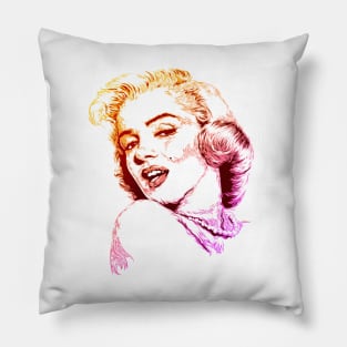 Marilyn Monroe portrait Pillow