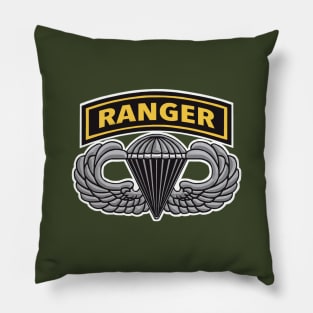 Army Ranger with Jump Wings Pillow