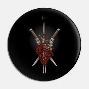 Three of Swords Pin