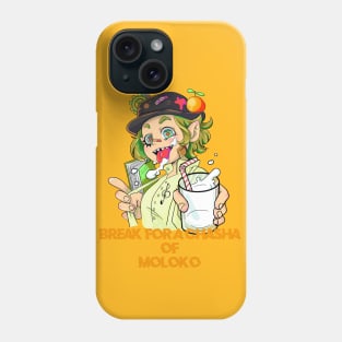 Break for a chasha of moloko Phone Case