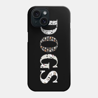 Dogs in all Caps Phone Case