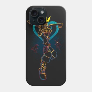 Shadow of hearts Phone Case