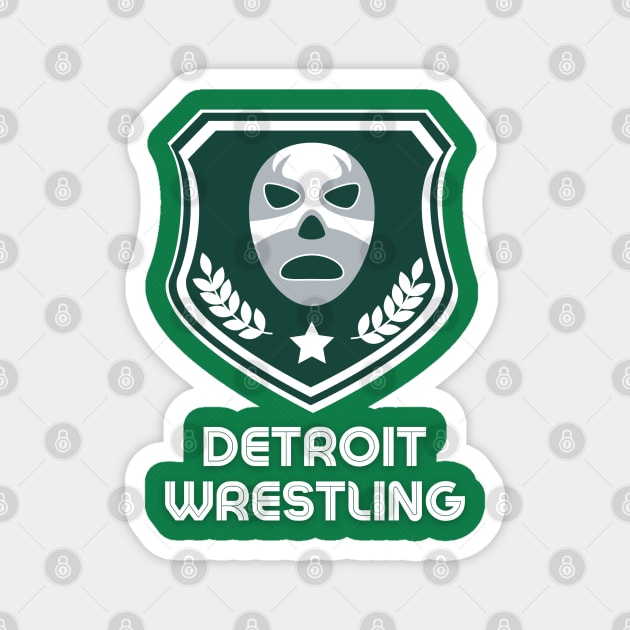 Detroit Wrestling "Leonidas Green" Magnet by DDT Shirts