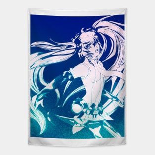 Girl anime miku Tapestry