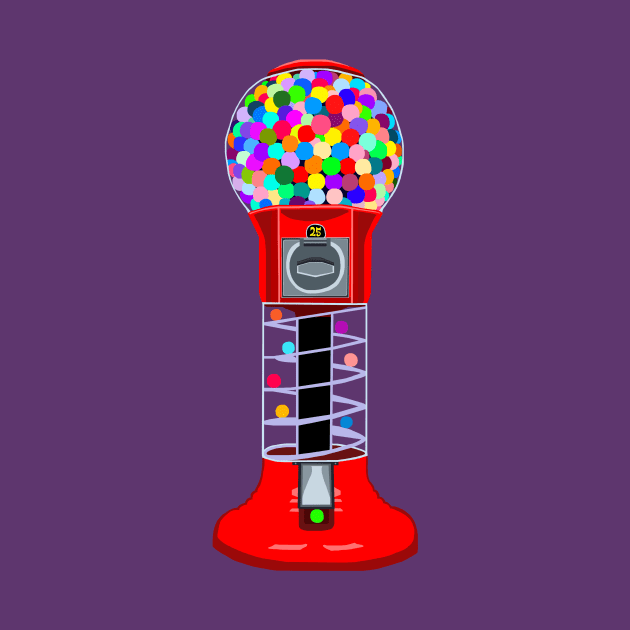 Gumball Machine by Art by Deborah Camp