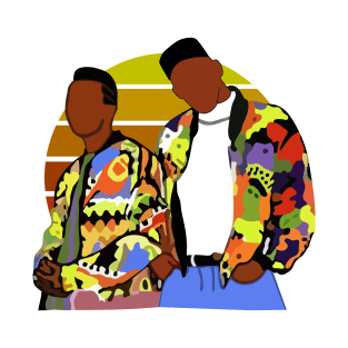 Fresh Prince duo transparant T-Shirt